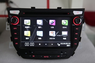 路特仕6862DVD导航一体机 奔腾B50专车的智能升级之选