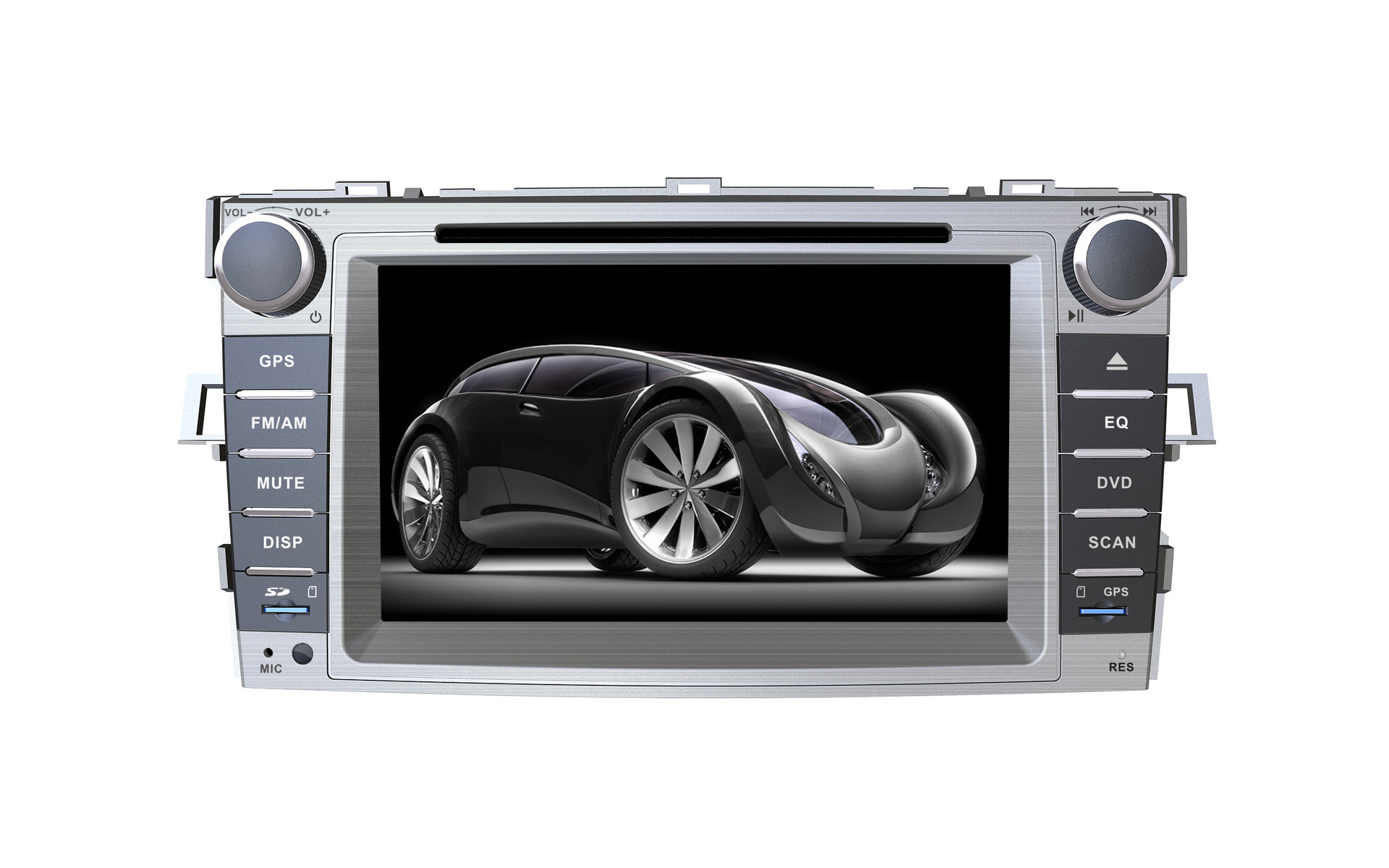 广汇集团同款正品 馨越丰田逸志 DVD车载GPS导航仪全解析